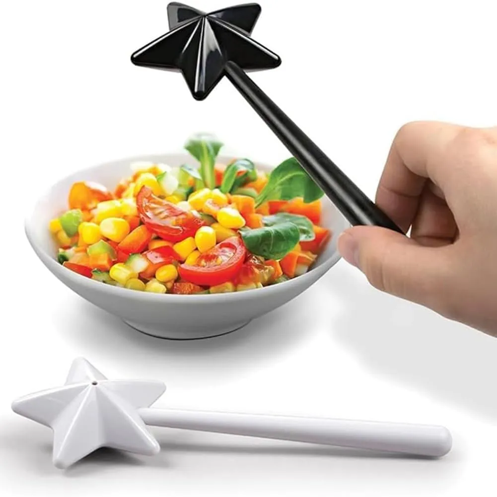 🔥2023 NEW Magic Wand Salt And Pepper Shakers 1 Hole/3 Holes